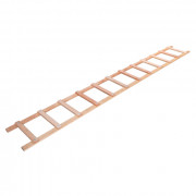 Échelle plate bois pour couvreur – Pas 0,25 m – Dimos