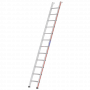 Échelle de rayonnage avec crochets de 4,20 à 5,45m