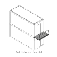 Coursive Acier pour container Galvanisée 2KN largeur 1000mm 1250mm , Garde-Corps Sécurisée Coursive Acier pour container Galvanisée 2KN largeur 1000mm 1250mm , Garde-Corps Sécurisée