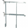 Barrière de fenêtre extensible appuis équerre 0,7 à 2,5 m