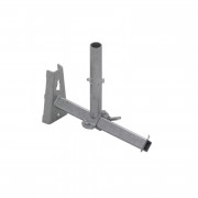 Fixation pour potelet sur dalle avec socle