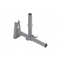 Fixation pour potelet sur dalle avec socle