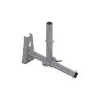 Fixation pour potelet sur dalle avec socle Fixation pour potelet sur dalle avec socle