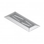 Plaque Socle Acier Galvanisé, pour potelets