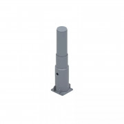 Socle pour potelet garde-corps,  perdu horizontal
