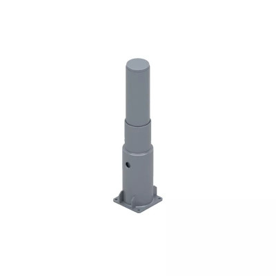 Socle pour potelet garde-corps,  perdu horizontal