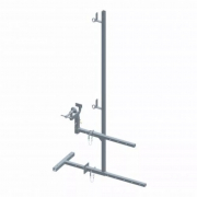 Garde-corps avec serre-joint pour chevron ou panne < 25 cm