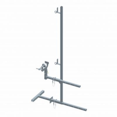 Garde-corps avec serre-joint pour chevron ou panne < 25 cm