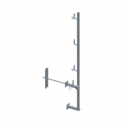 Pack garde-corps avec fixation par  traversée de mur de 6, 9 ou 12 ml