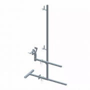 Pack garde-corps avec fixation serre-joint 6, 9 ou 12 ml