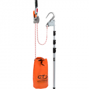 Kit d'urgence et de secours avec perche pour les travaux en hauteur