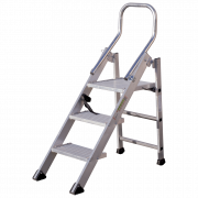 Marchepied CONFORT PLIANT XL en aluminium de 1,28m