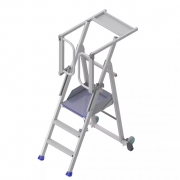 Plate-forme PIRL autostable avec portillon saloon
