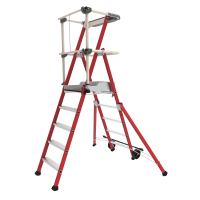 Plateforme Sherpa isolante - garde-corps lisses – Charge 150 kg