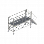 Quai d'accès camion QMC en aluminium