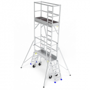 Plate-forme BIBLOC roulante grutable en aluminium